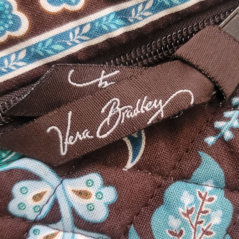 Vera Bradley $120 Java Blue Drawstring Backpack P… - image 3
